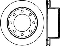 StopTech Sport Slotted Cryo Brake Rotor Rear Right 126.65071CSR