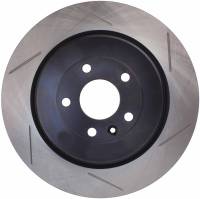 Stoptech - StopTech 17 Ford Flex/ 17 Ford Explorer w/ Heavy Duty Brakes Rear Left Slotted Rotor - 126.65137SL - Image 1