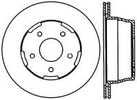 StopTech Sport Slotted Cryo Brake Rotor Rear Right 126.66036CSR