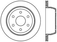 StopTech Sport Slotted Cryo Brake Rotor Rear Right 126.66041CSR