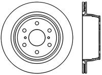 StopTech Sport Slotted Cryo Brake Rotor Rear Right 126.66065CSR