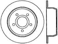 StopTech Sport Slotted Cryo Brake Rotor Rear Right 126.67043CSR