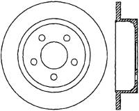 StopTech Sport Slotted Cryo Brake Rotor Rear Right 126.67063CSR