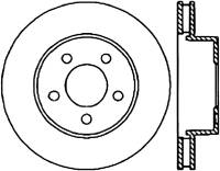 StopTech Sport Slotted Cryo Brake Rotor Rear Right 126.67066CSR