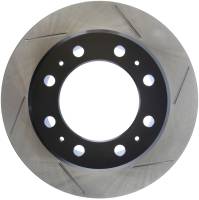 Stoptech - StopTech 08-10 Dodge Ram 4500 6.7L Slotted Left Front Brake Rotor - 126.67080SL - Image 1