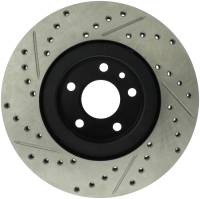 StopTech - StopTech Sport Drilled/Slotted Brake Rotor; Front Left - Image 2