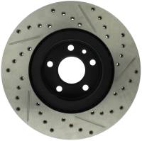 StopTech - StopTech Sport Drilled/Slotted Brake Rotor; Front Right - Image 2