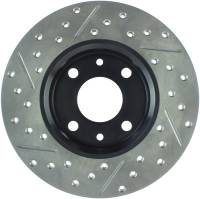 StopTech - StopTech Sport Drilled/Slotted Brake Rotor; Front and Rear Left - Image 2