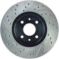 StopTech - StopTech Sport Drilled/Slotted Brake Rotor; Front Left - Image 2