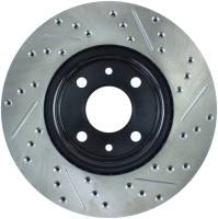 StopTech - StopTech Sport Drilled/Slotted Brake Rotor; Front Right - Image 2