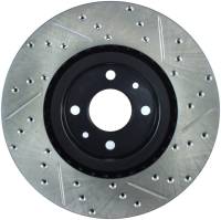 StopTech - StopTech Sport Drilled/Slotted Brake Rotor; Front Right - Image 2