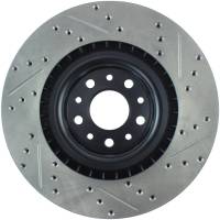 StopTech - StopTech Sport Drilled/Slotted Brake Rotor; Front Right - Image 2