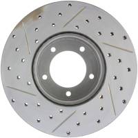 StopTech - StopTech Sport Drilled/Slotted Brake Rotor; Front Left - Image 2