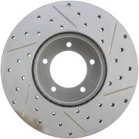 StopTech - StopTech Sport Drilled/Slotted Brake Rotor; Front Right - Image 2