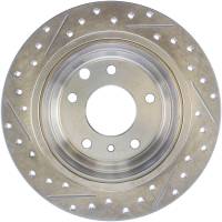 StopTech - StopTech Sport Drilled/Slotted Brake Rotor; Rear Left - Image 2