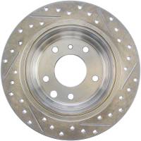 StopTech - StopTech Sport Drilled/Slotted Brake Rotor; Rear Right - Image 2