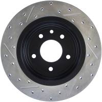 StopTech - StopTech Sport Drilled/Slotted Brake Rotor; Rear Left - Image 2