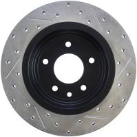 StopTech - StopTech Sport Drilled/Slotted Brake Rotor; Rear Right - Image 2