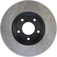 StopTech - StopTech Sport Drilled/Slotted Brake Rotor; Front Left - Image 2