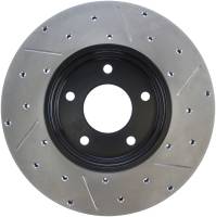 StopTech - StopTech Sport Drilled/Slotted Brake Rotor; Front Right - Image 2