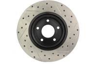 StopTech - StopTech Sport Drilled/Slotted Brake Rotor; Front Right - Image 2