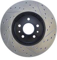 StopTech - StopTech Sport Drilled/Slotted Brake Rotor; Front Right - Image 2