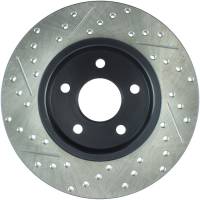 StopTech - StopTech Sport Drilled/Slotted Brake Rotor; Rear Left - Image 2