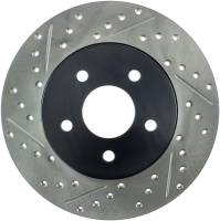 StopTech Sport Drilled/Slotted Brake Rotor; Rear Right