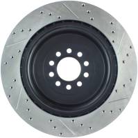 StopTech - StopTech Sport Drilled/Slotted Brake Rotor; Front Left - Image 2