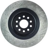 StopTech - StopTech Sport Drilled/Slotted Brake Rotor; Rear Left - Image 2