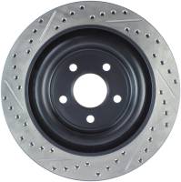 StopTech - StopTech Sport Drilled/Slotted Brake Rotor; Rear Left - Image 2