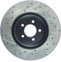 StopTech - StopTech Sport Drilled/Slotted Brake Rotor; Front Left - Image 2