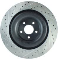 StopTech - StopTech Sport Drilled/Slotted Brake Rotor; Rear Left - Image 2