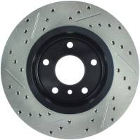 StopTech - StopTech Sport Drilled/Slotted Brake Rotor; Front Left - Image 2