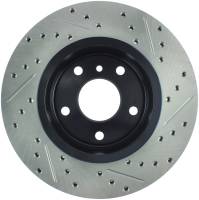 StopTech - StopTech Sport Drilled/Slotted Brake Rotor; Front Right - Image 2