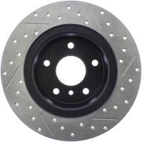 StopTech - StopTech Sport Drilled/Slotted Brake Rotor; Rear Right - Image 2