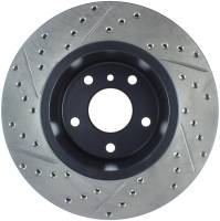 StopTech - StopTech Sport Drilled/Slotted Brake Rotor; Front Left - Image 2