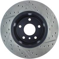 StopTech - StopTech Sport Drilled/Slotted Brake Rotor; Front Right - Image 2