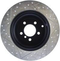 StopTech - StopTech Sport Drilled/Slotted Brake Rotor; Rear Left - Image 2