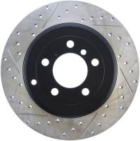 StopTech Sport Drilled/Slotted Brake Rotor; Rear Right