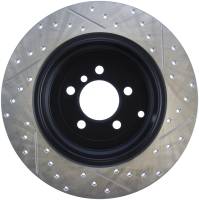 StopTech - StopTech Sport Drilled/Slotted Brake Rotor; Rear Right - Image 2