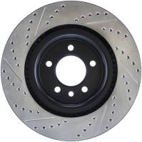 StopTech - StopTech Sport Drilled/Slotted Brake Rotor; Front Left - Image 2