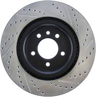 StopTech - StopTech Sport Drilled/Slotted Brake Rotor; Front Right - Image 2