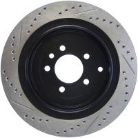 Stoptech - StopTech Sport Drilled/Slotted Brake Rotor; Rear Left - Image 2