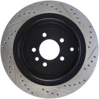 StopTech - StopTech Sport Drilled/Slotted Brake Rotor; Rear Right - Image 2