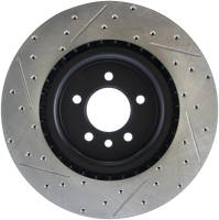 StopTech - StopTech Sport Drilled/Slotted Brake Rotor; Front Left - Image 2