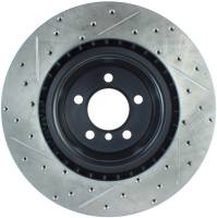 StopTech - StopTech Sport Drilled/Slotted Brake Rotor; Front Left - Image 2