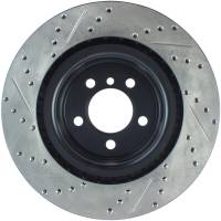 StopTech - StopTech Sport Drilled/Slotted Brake Rotor; Front Left - Image 2