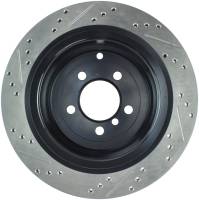 StopTech - StopTech Sport Drilled/Slotted Brake Rotor; Rear Left - Image 2