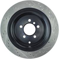 StopTech - StopTech Sport Drilled/Slotted Brake Rotor; Rear Right - Image 2